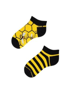 Stopki, Bee Bee Kids Low, Todo Socks, Pszczoły, Kolorowe Dziecięce