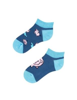 Stopki, Little Piggy Low Kids, Todo Socks, Świnka, Kolorowe Dziecięce