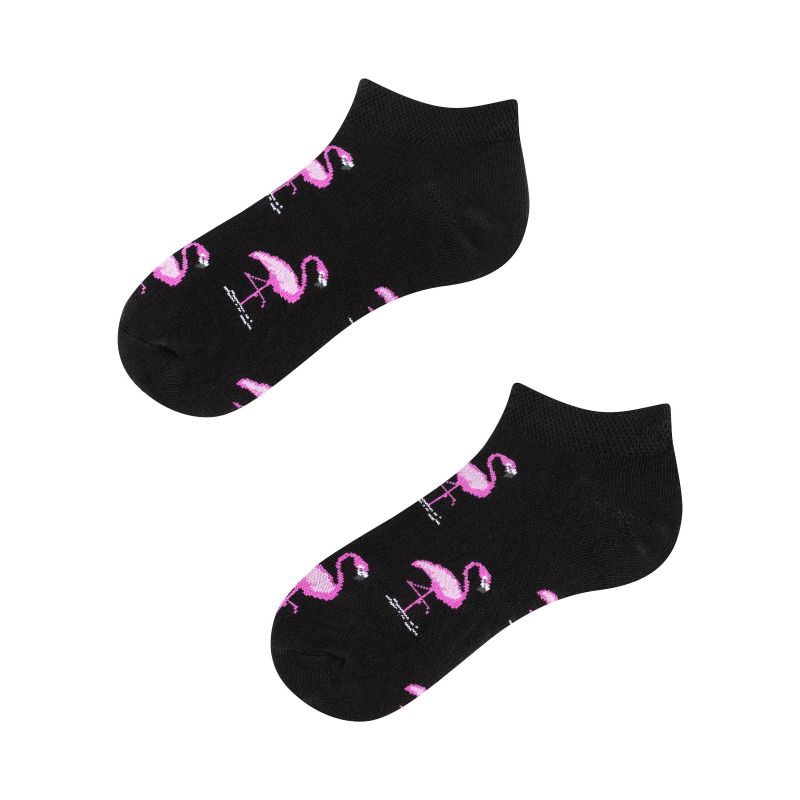 Stopki, Flamingo Lover Kids Low, Todo Socks, Flamingi, Zwierzęta, Kolorowe Dziecięce