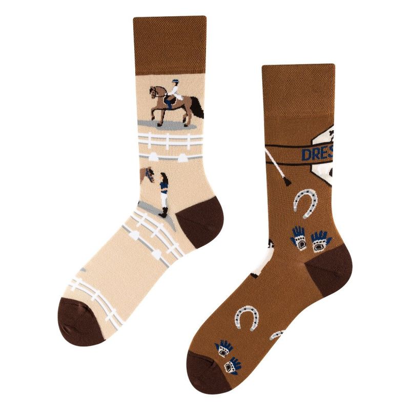 Dressage, Todo Socks, Jeździectwo, Konie, Podkowy, Kolorowe Skarpety