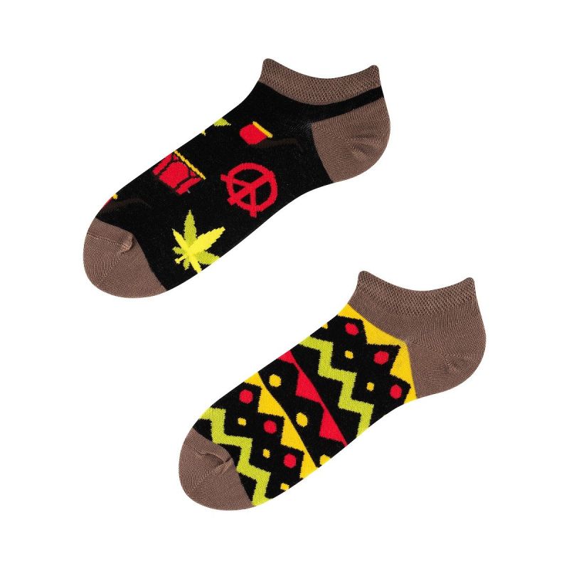 Stopki, Jamaican Low, Todo Socks, Rasta, Reggae, Kolorowe, Muzyka