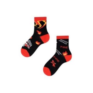 Socks on Fire Kids, Todo Socks, Strażak, Ogień, Kolorowe Dziecięce