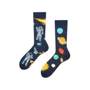 Kosmos Todo Socks, Kosmonauta, Planety, Słońce Kolorowe Skarpetki