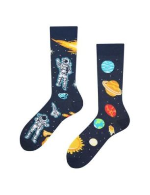 Kosmos Todo Socks, Kosmonauta, Planety, Słońce Kolorowe Skarpetki