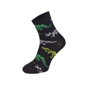 Kolorowe skarpetki CHILI Cotton Socks 748, wesołe motywy- Dinozaur, Szkielet